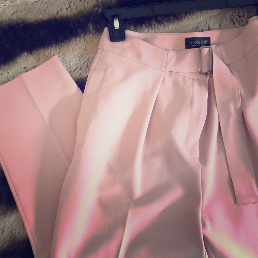 Topshop pink pants